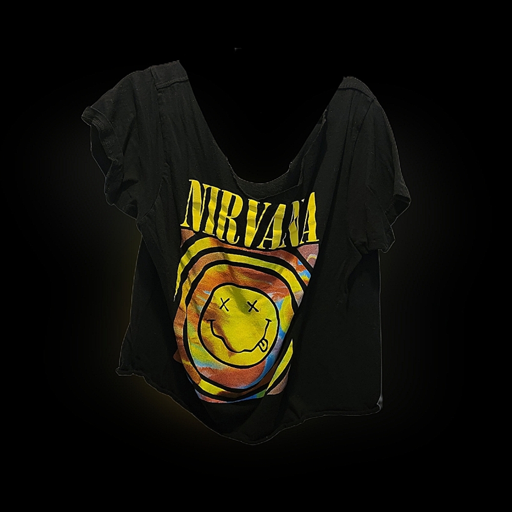 Vintage Nirvana Cropped Tee